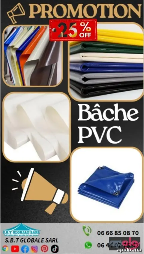 bâche pvc Marrakech